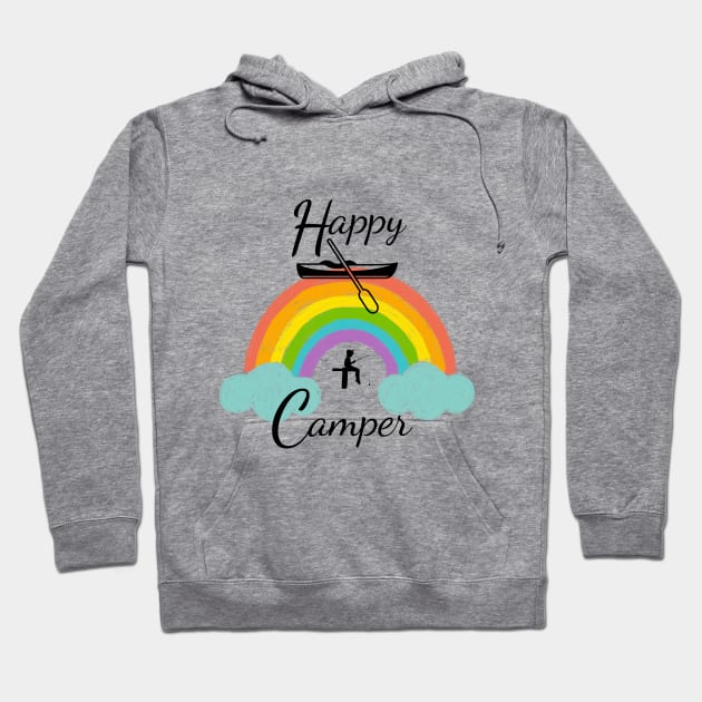 Happy camper Hoodie by JLBCreations